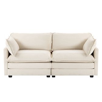 Corduroy Living Room Sectional Sofa - Loveseats