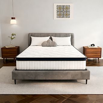 12-Inch Hybrid Innerspring Mattress with Memory Foam