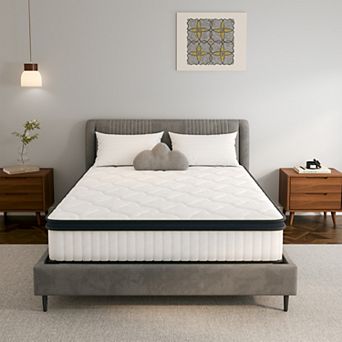 12-Inch Hybrid Innerspring Mattress with Memory Foam