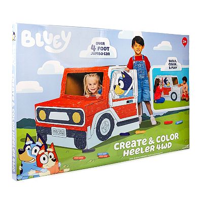 Bluey Color & Create Heeler Car