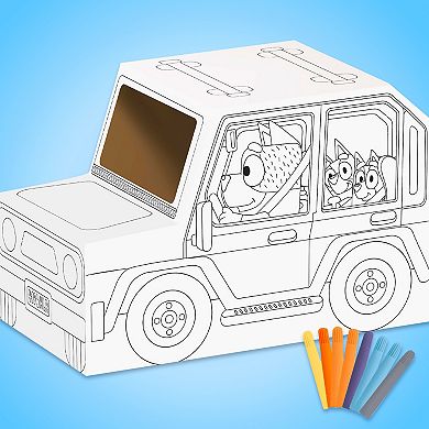 Bluey Color & Create Heeler Car
