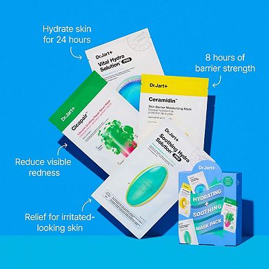 Hydrating & Soothing Face Mask Value Set