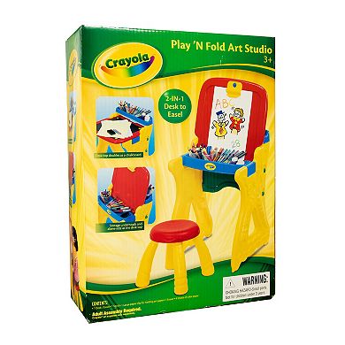 Grow'n Up Crayola Fold n Go Art Studio Play Set