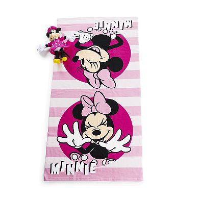 Disney's Minnie Mouse Bath Towel & Bath Buddy Set