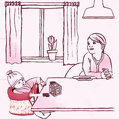 Gotz Hook on Table Seat for Baby Dolls up to 19" Tall