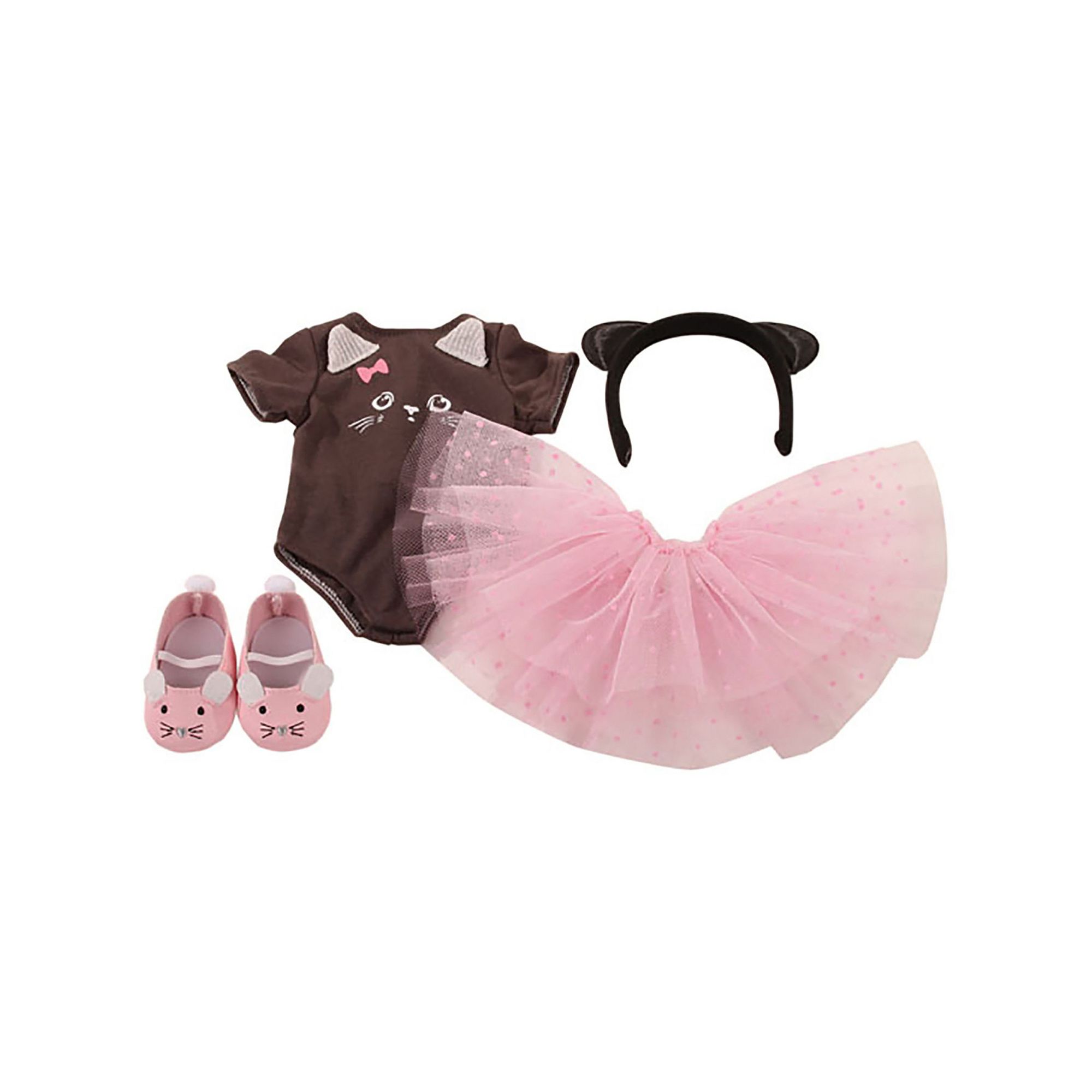 Gotz Little Kitten Standing Doll Ballerina Clothing Set - Designed for Pre