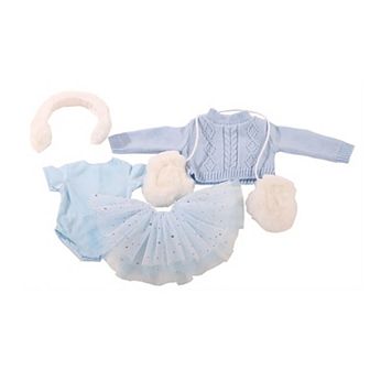 Gotz Skating Beauty Combo 5 pc Outfit for 18 - 19" Standing Dolls