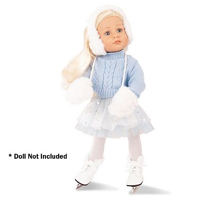 Gotz Skating Beauty Combo 5 Piece Outfit for 18 - 19" Standing Dolls