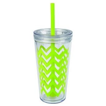 Copco Minimus 24-ounce Double Walled Insulated Tumbler With Removable Straw, Bpa Free