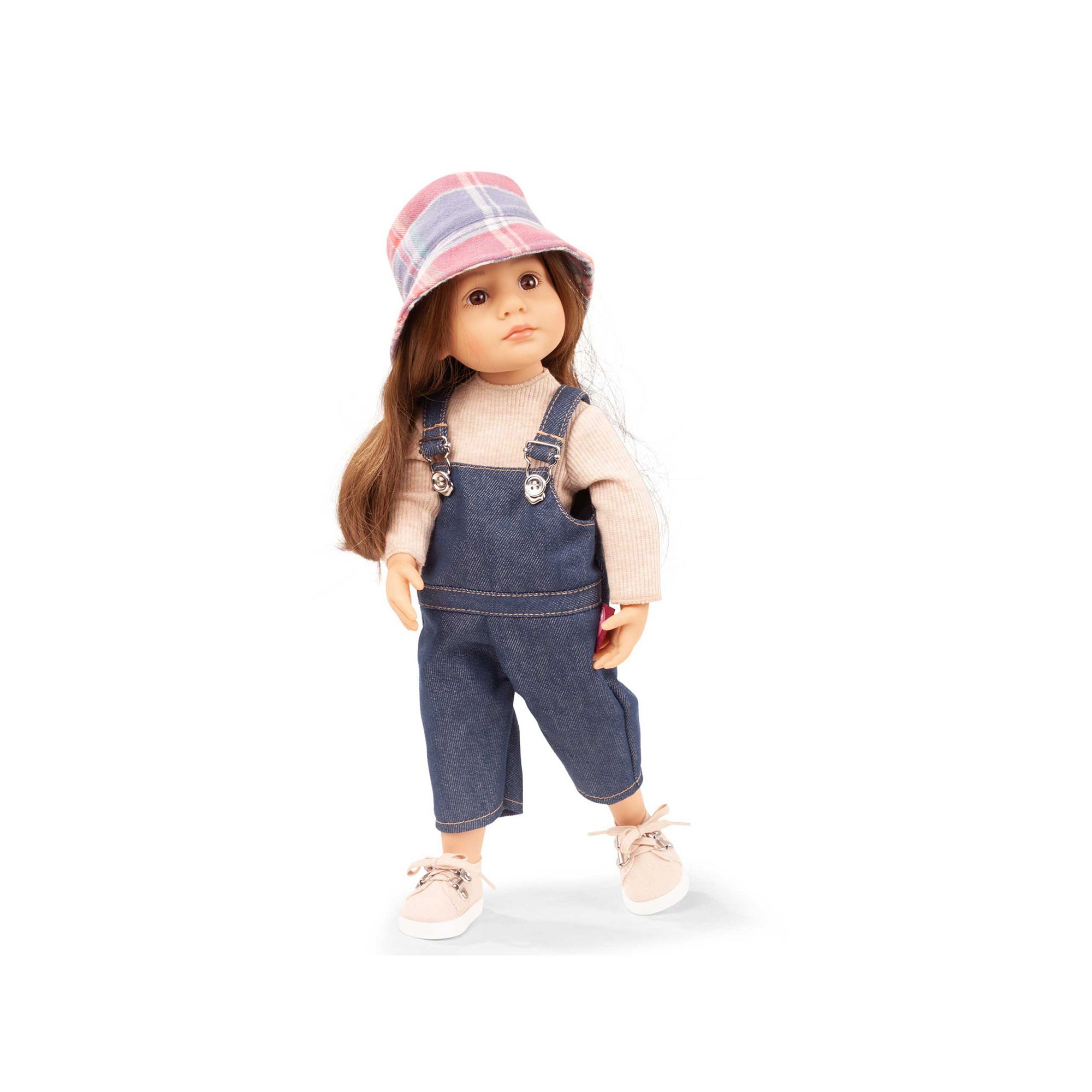 Gotz Little Kidz - Grete Doll - 14 Multi-Jointed Standing Doll, Long Bro