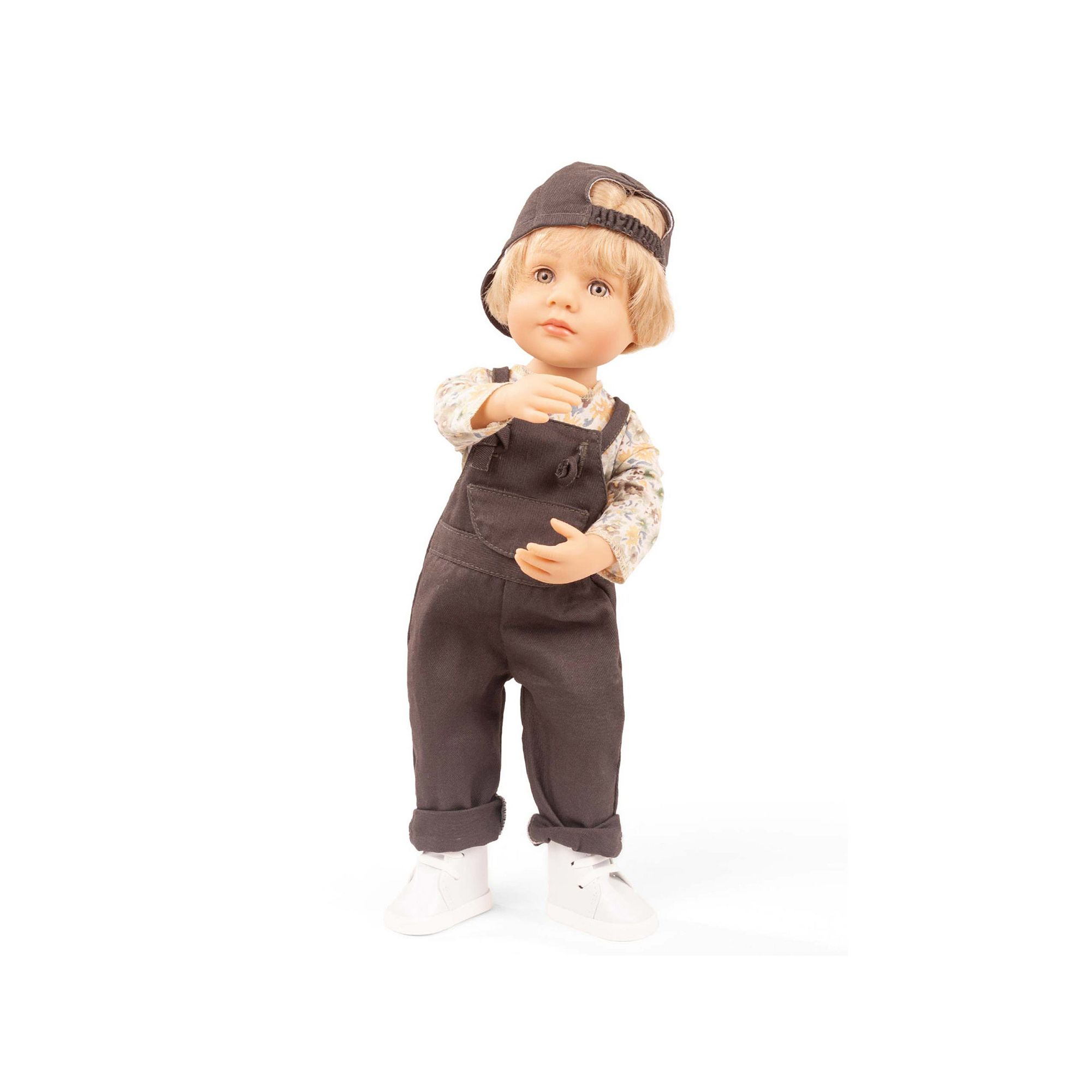 Gotz Little Kidz - Max 14 Multi-Jointed Standing Boy Doll, Blond Hair To