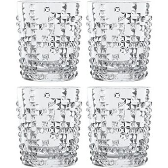Nachtmann Punk Whiskey Tumbler, Set Of 4