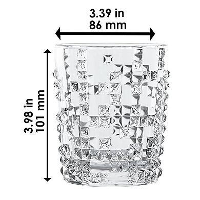 Nachtmann Punk Whiskey Tumbler, Set Of 4
