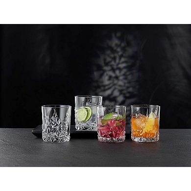 Nachtmann Sculpture Whiskey Tumbler, Set Of 4
