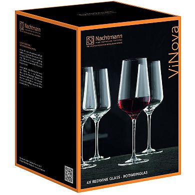 Nachtmann Vinova Red Wine Glass, Set Of 4