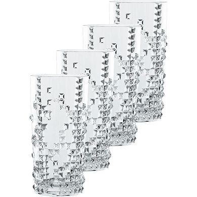 Nachtmann Punk Long Drink Glass, Set Of 4