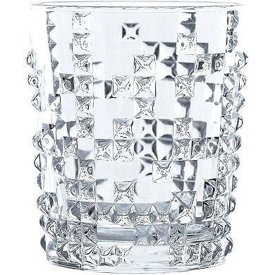 Nachtmann Punk Decanter And Whiskey Tumblers 3 Piece Set