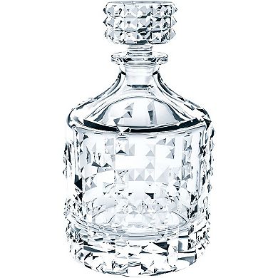 Nachtmann Punk Decanter And Whiskey Tumblers 3 Piece Set