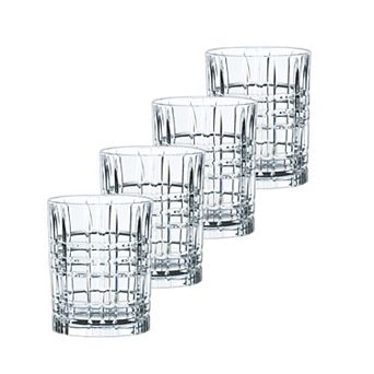 Nachtmann Square Whiskey Tumbler, Set Of 4