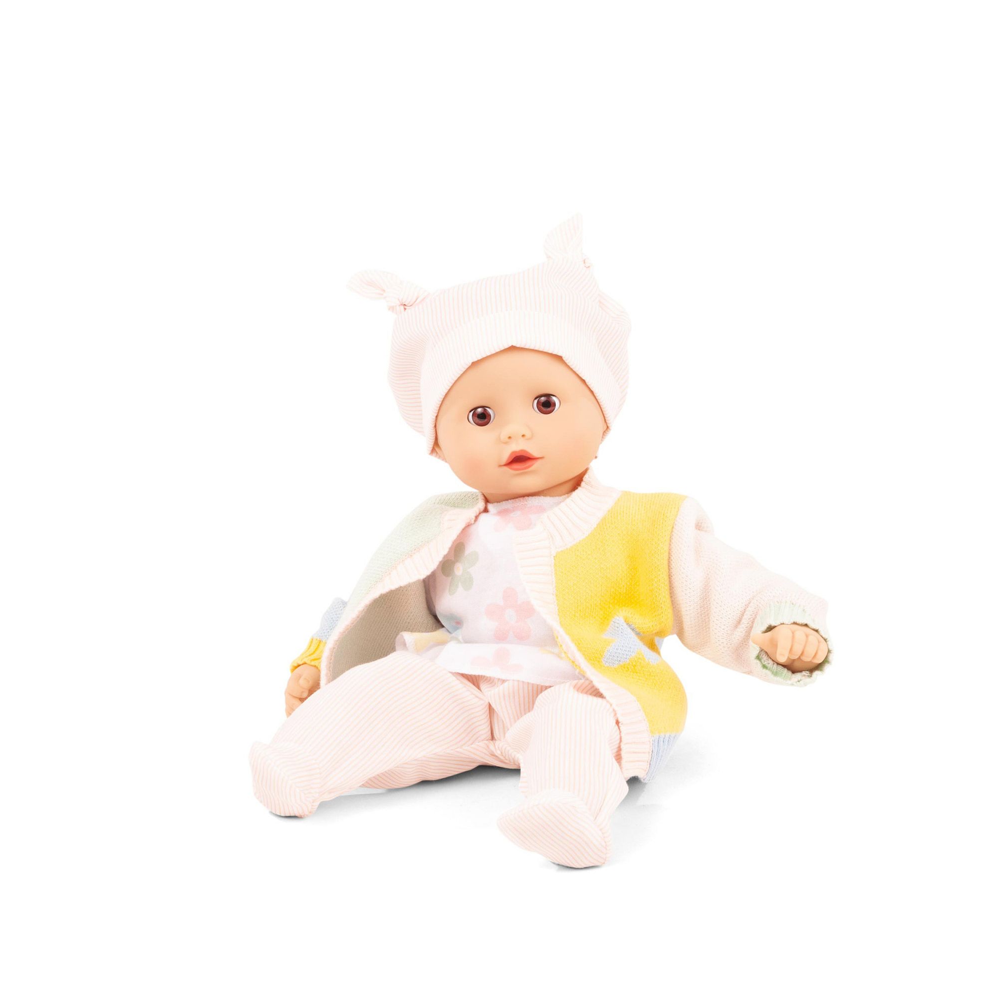 Gotz Muffin Baby - Farbspiel - 13 Doll In Floral Colorful Outfit & Sleep