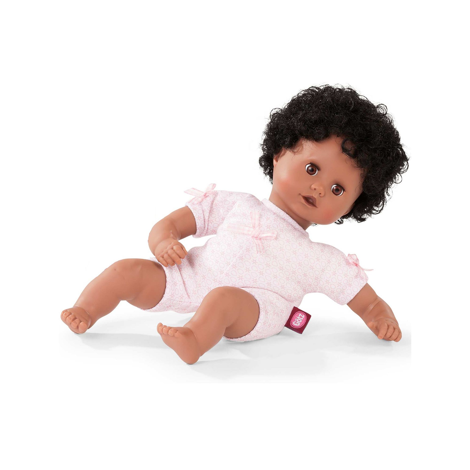 Gotz Muffin to Dress 13 African American Soft Body Baby Doll with Brown 