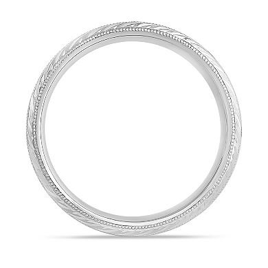 Galaxie Solaire 10k White Gold 1/4 Carat T.W. Lab-Grown Diamond Men's Eternity Ring