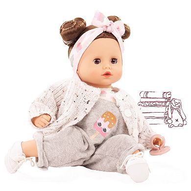 Gotz Muffin Popsicles 13" Soft Baby Doll