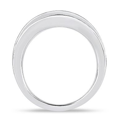 Galaxie Solaire 10k Gold Two Tone 1/2 Carat T.W. Lab-Grown Diamond Men's Ring