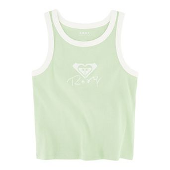 Girls 7-16 Roxy Logo Ribbed Tank Top