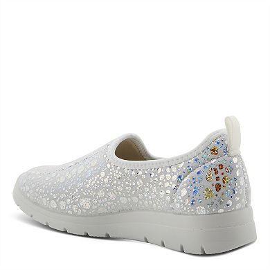 Flexus by Spring Step Women's Anisia-Croco Slip-on Shoes