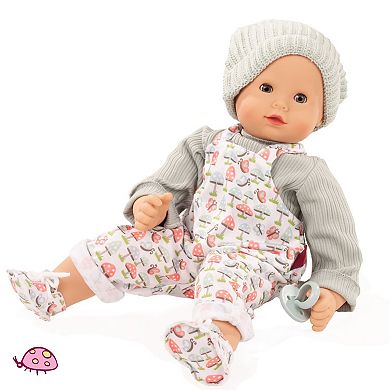 Gotz Maxy Muffin Lucky Mushroom 16.5" Soft Body Baby Doll
