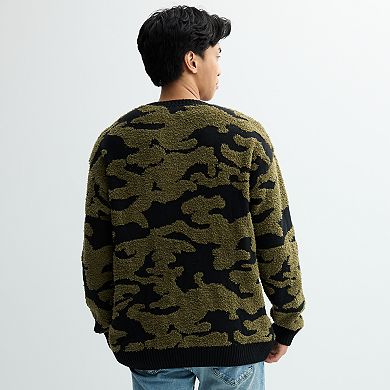 Men's Retrofit Knit Camo Sweater