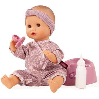Gotz Sleepy Aquini Soft Mood 13" Drink & Wet Bath Baby Girl Doll