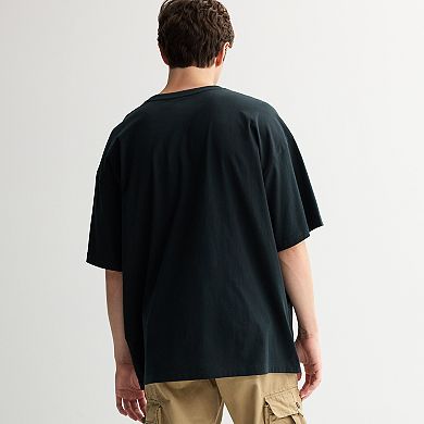 Men's Hollywood Short Sleeve Oversized Embroidered Tee