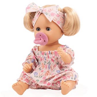 Gotz Sleepy Aquini Girl Flower 13" Bath Baby Girl Doll