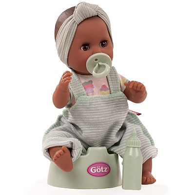 Gotz Sleepy Aquini 13 Drink Wet Bath Baby Girl Doll