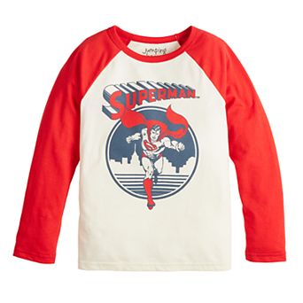 Boys 4-12 Jumping Beans® DC Comics' Superman Raglan Graphic Tee