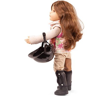 Gotz Hannah Loves Horseback Riding 19.5" Multi-Jointed Standing Baby Doll and Accessories