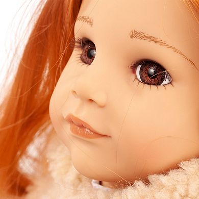 Gotz Hannah Loves Her Puppy Dog 19.5" Multi-Jointed Standing Doll and Accessories