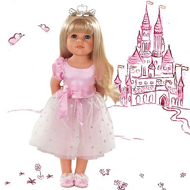 Gotz Hannah Princess 19.5" Poseable Baby Doll and Outfit