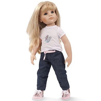 Gotz Hannah Princess 19.5" Poseable Baby Doll and Outfit