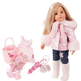 Gotz Hannah All Year Round 19.5" Posable Doll with Extra Outfits & Accessories