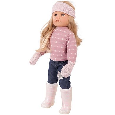 Gotz Hannah All Year Round 19.5" Posable Doll with Extra Outfits & Accessories