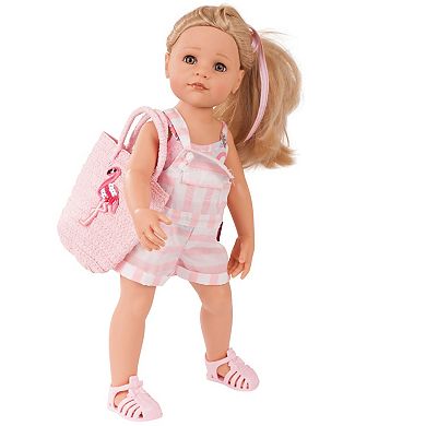 Gotz Hannah All Year Round 19.5" Posable Doll with Extra Outfits & Accessories