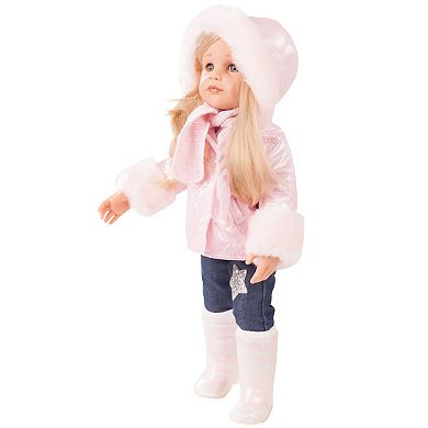 Gotz Hannah All Year Round 19.5" Posable Doll with Extra Outfits & Accessories