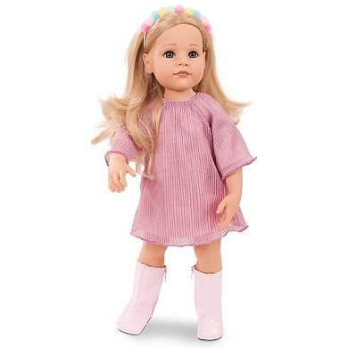 Gotz Hannah be My Mini Me 19.5" All Vinyl Baby Doll and Accessories with Hair to Wash & Style
