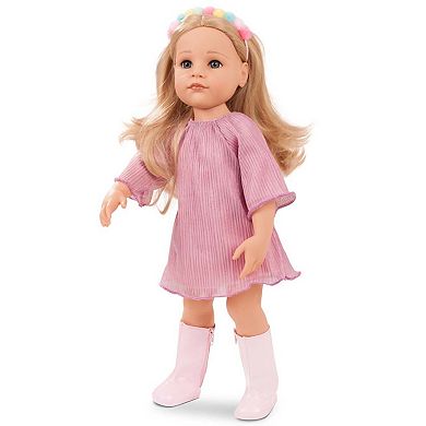 Gotz Hannah be My Mini Me 19.5" All Vinyl Baby Doll and Accessories with Hair to Wash & Style