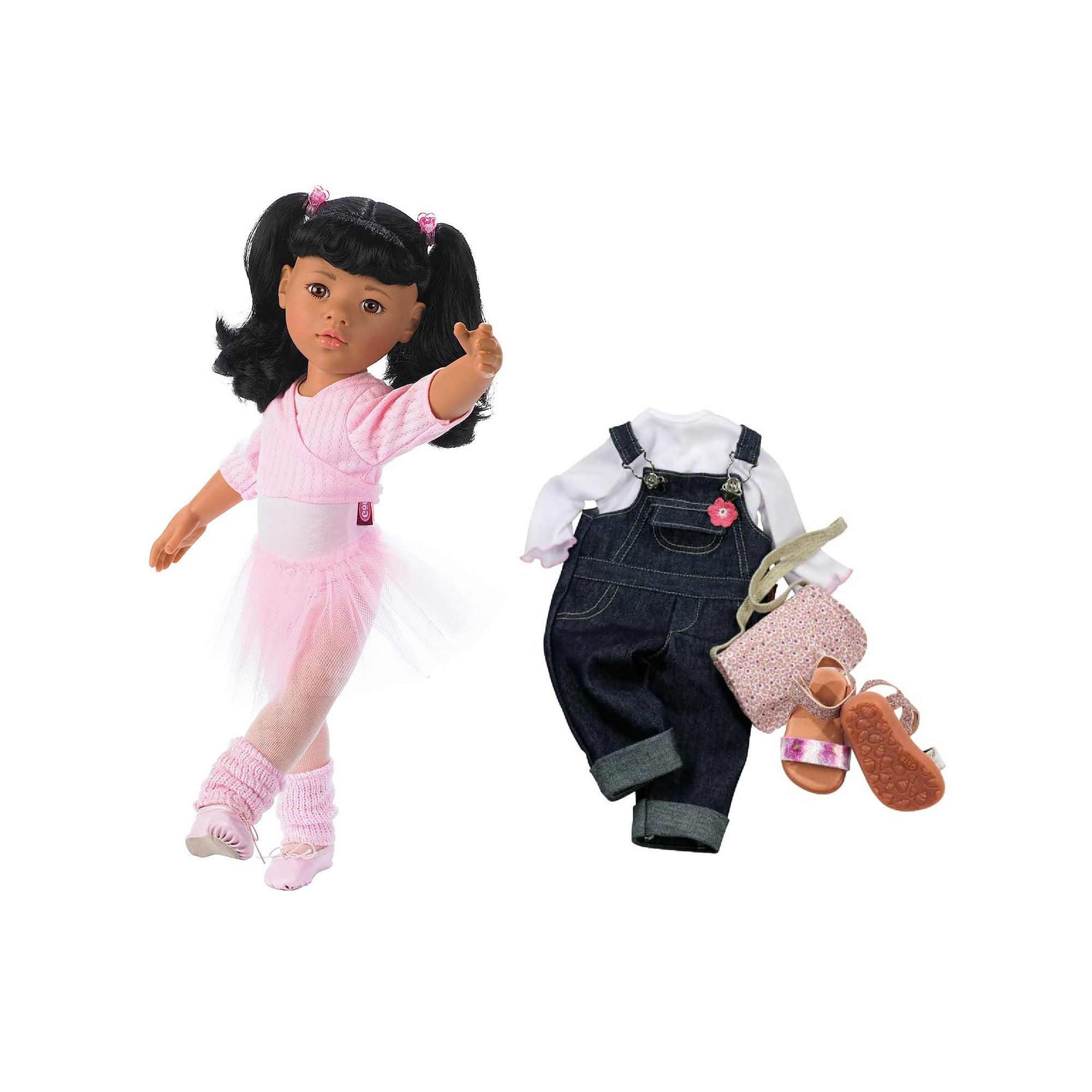 Gotz Hannah at The Ballet 19.5 Poseable Baby Doll and Accessories, Multi