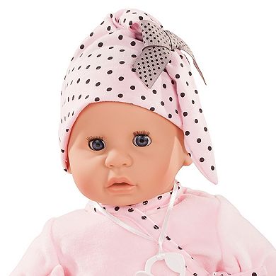 Gotz Cookie 19" Soft Baby Baby Doll and Accessories