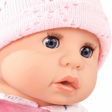 Gotz Cookie Hedgehog 19" Soft Baby Doll and Accessories